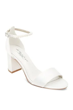 Brautschuh mit Blockabsatz – Belle Ivory Satin | G.Westerleigh><noscript><img width=
