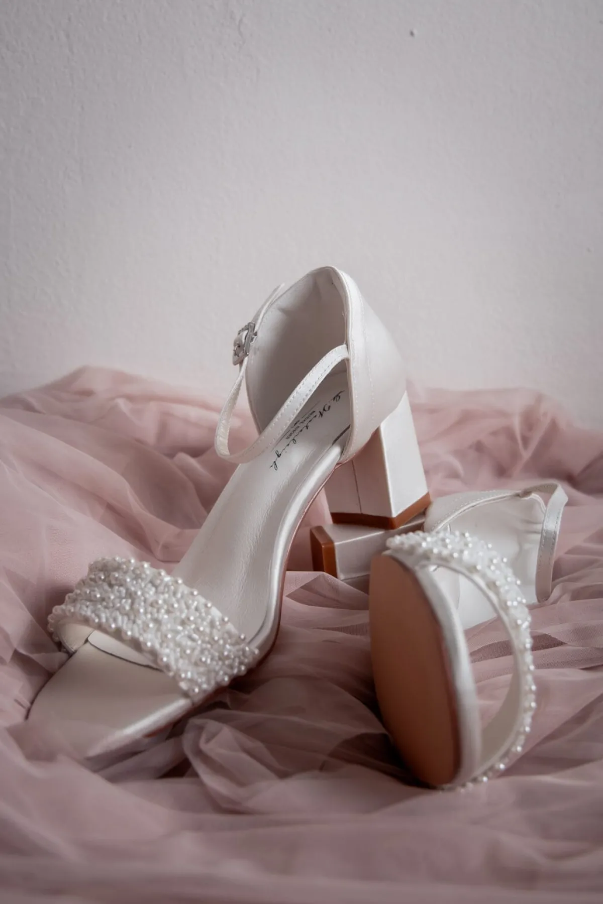 Brautschuh mit Perlen – Lauren Ivory Satin | G.Westerleigh>G. Westerleigh Discount