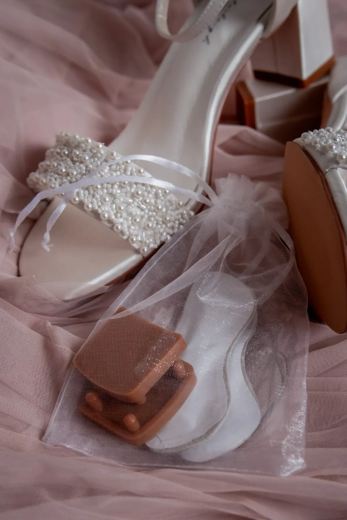 Brautschuh mit Perlen – Lauren Ivory Satin | G.Westerleigh>G. Westerleigh Discount