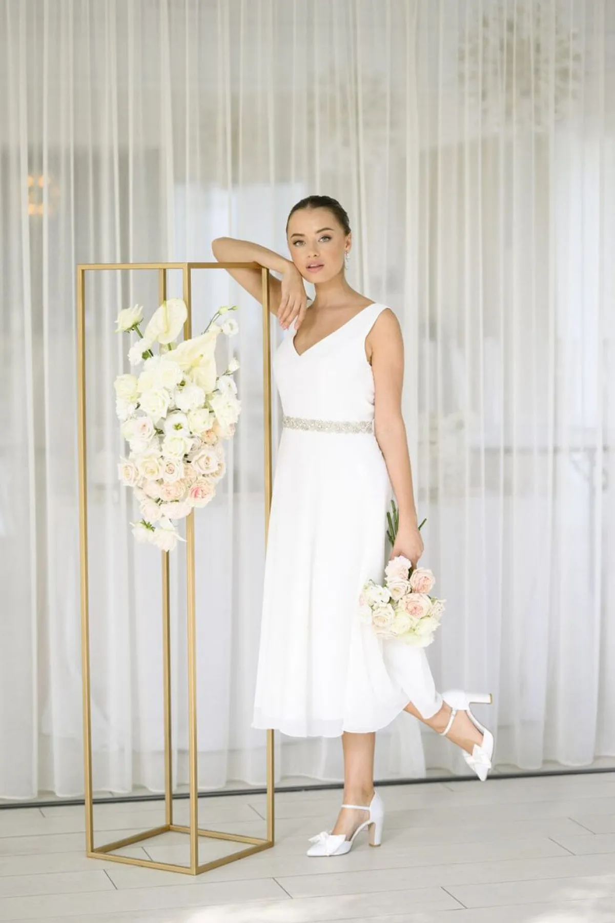 Brautschuh mit Schleifenverzierung – Olivia | G.Westerleigh>G. Westerleigh Best