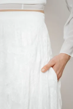 Chiffon-Braut Rock mit Muster – Gillianne><noscript><img width=