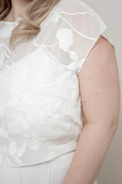 Chiffon-Braut Top – Eniz Curvy><noscript><img width=