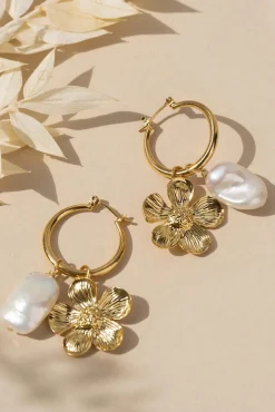 Creolen mit Barockperlen –>Victoire Studio Paris Clearance