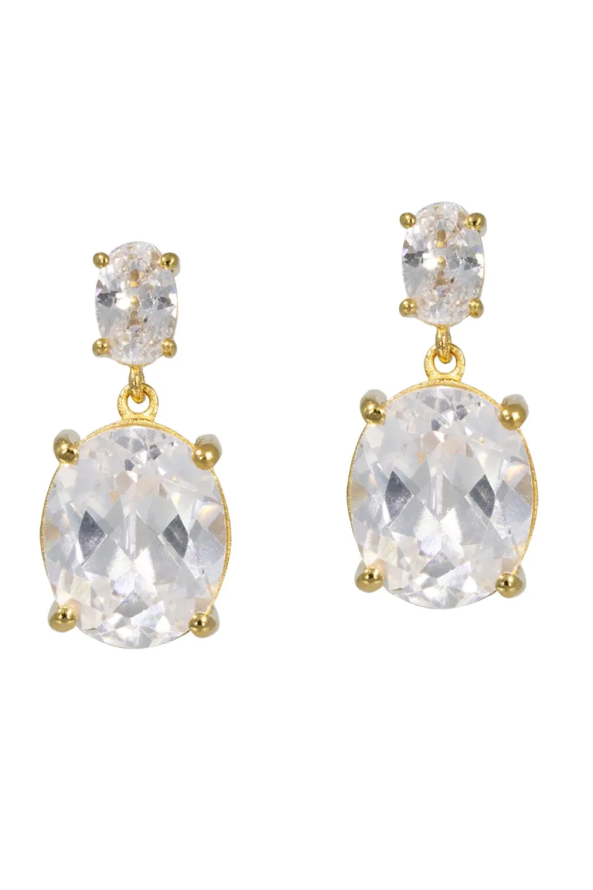 Cubic Zirkonia-Ohrstecker – Evelyn>Juvelan Sale