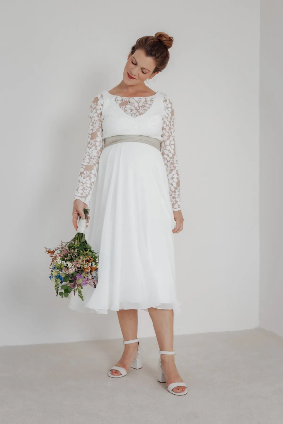 Elastischer Brautgürtel in Gold – Mailenn>noni New