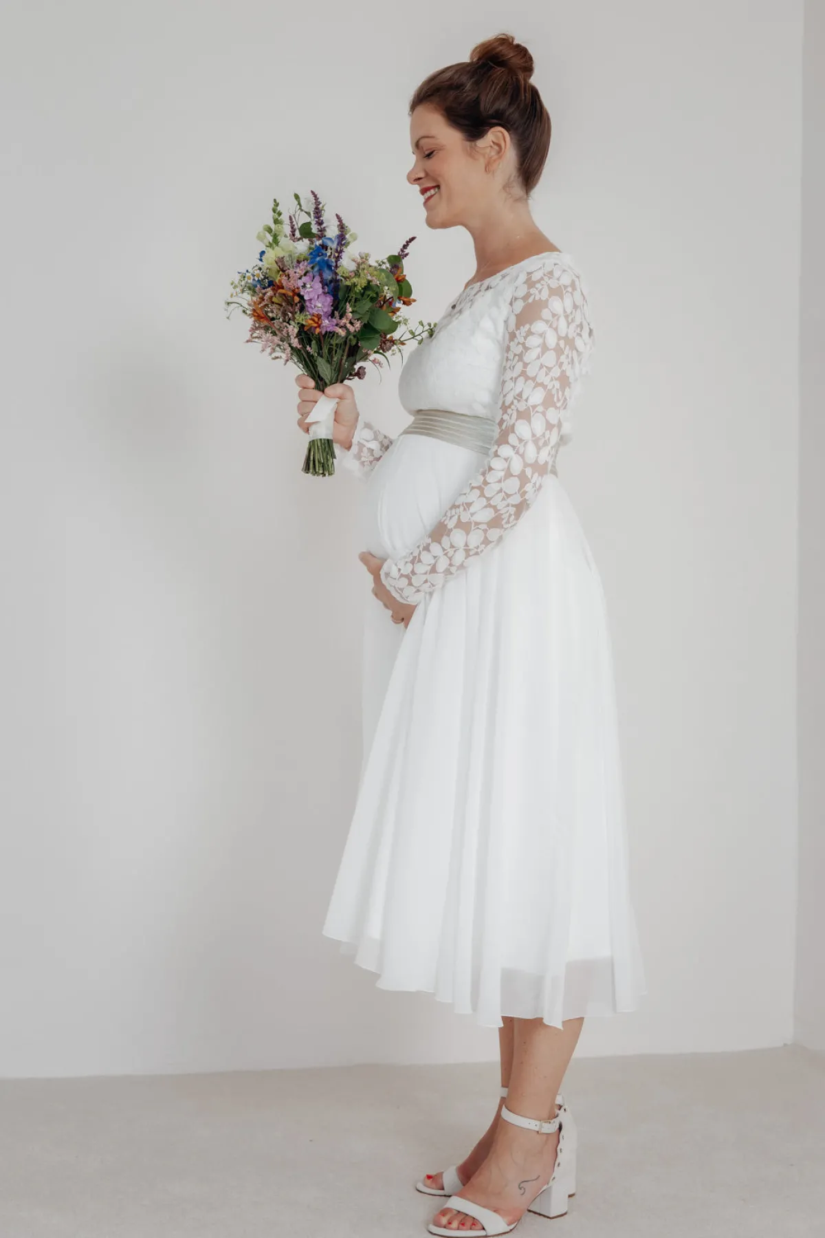 Elastischer Brautgürtel in Gold – Mailenn>noni New