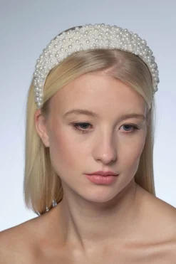 Extra breiter Perlen-Haarreif><noscript><img width=