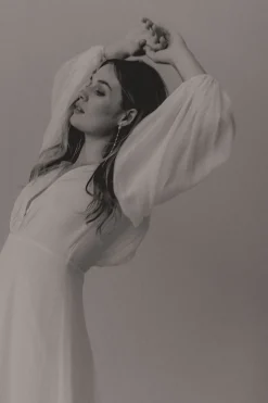 Extra-lange Perlen-Ohrhänger – Gabriella><noscript><img width=