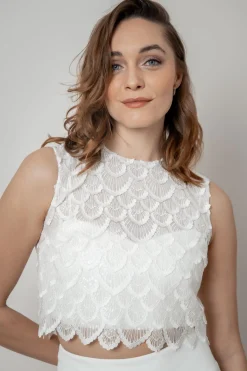 Funkelndes Braut Top – Eske><noscript><img width=