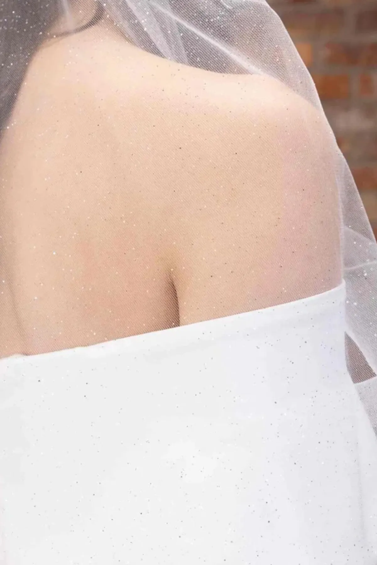 Glitzernder Braut Schleier | The>Perfect Bridal Company Sale