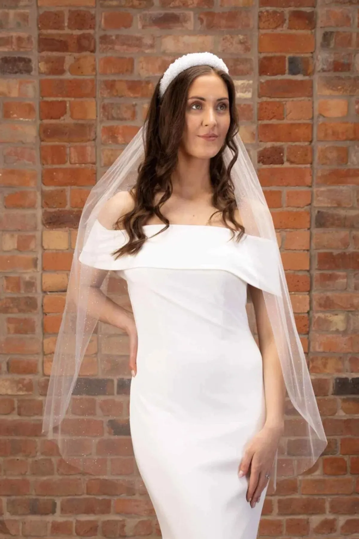 Glitzernder Braut Schleier | The>Perfect Bridal Company Sale