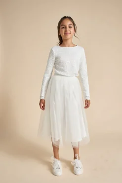 Glitzertüllrock für die Kommunion><noscript><img width=