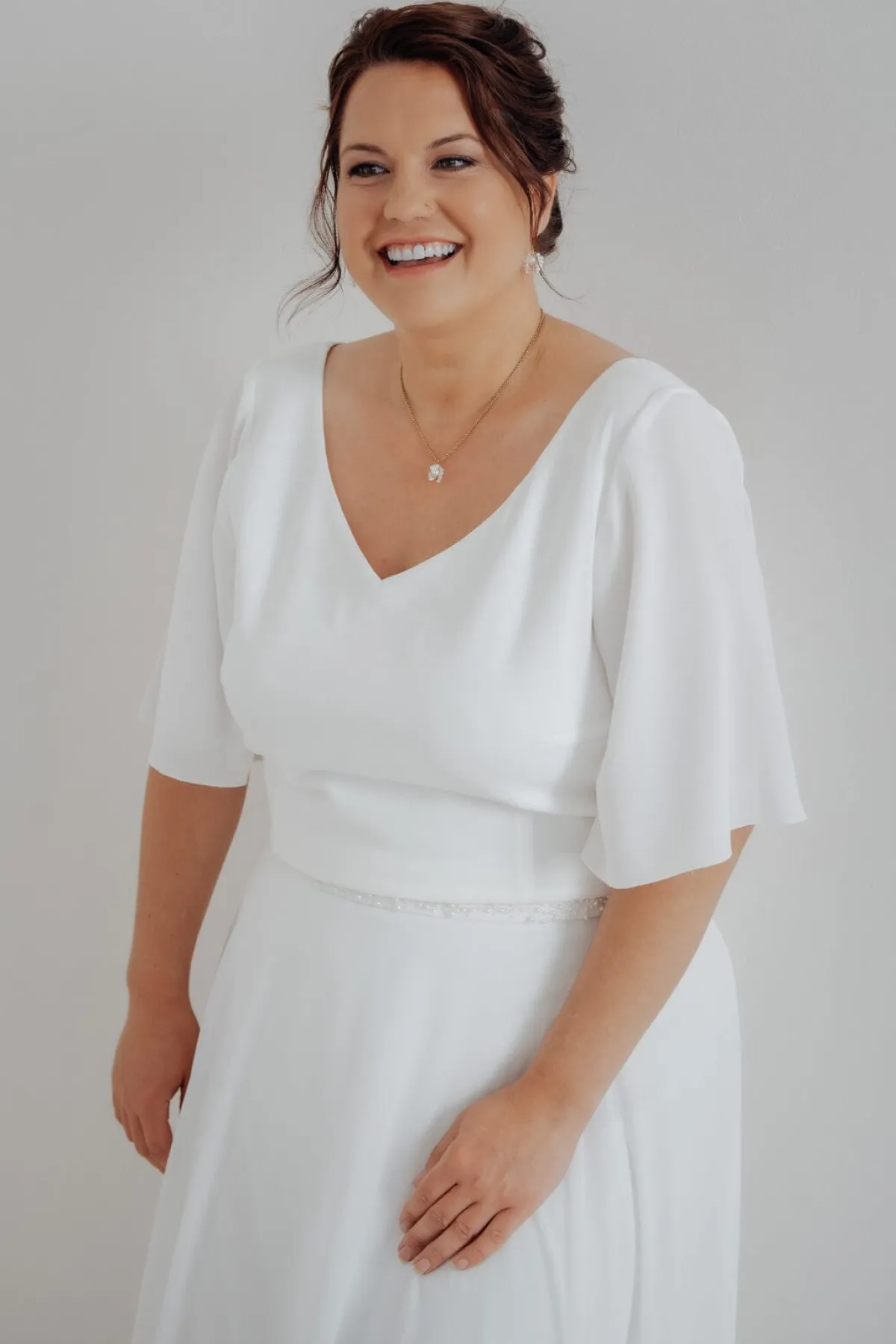 Goldfarbene Halskette mit kleinem Perlenanhänger – Pearl Bell>Decolove Best