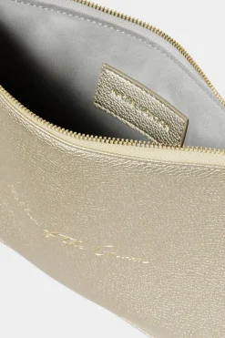 Goldfarbene Pouch "Mother of the Groom" –>Katie Loxton Best