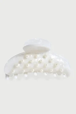 Haarklammer – White Pearl |>Weat Hot