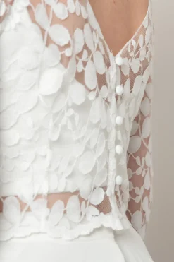 Halbtransparentes Braut Top – Heda><noscript><img width=