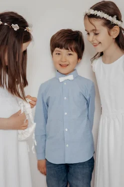 Hübsche Fliege für Kinder aus Norine-Spitze in Ivory –>noni Online