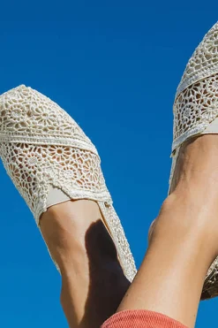 Häkel-Espadrilles – Alpargata Spitze><noscript><img width=