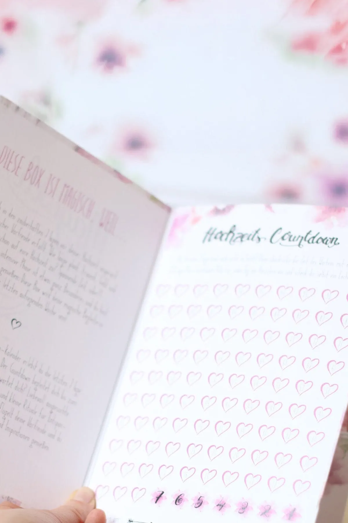 Hochzeits-Countdown-Kalender™ mit Silber-Armband und Strumpfband>Hochzeitscountdown Clearance