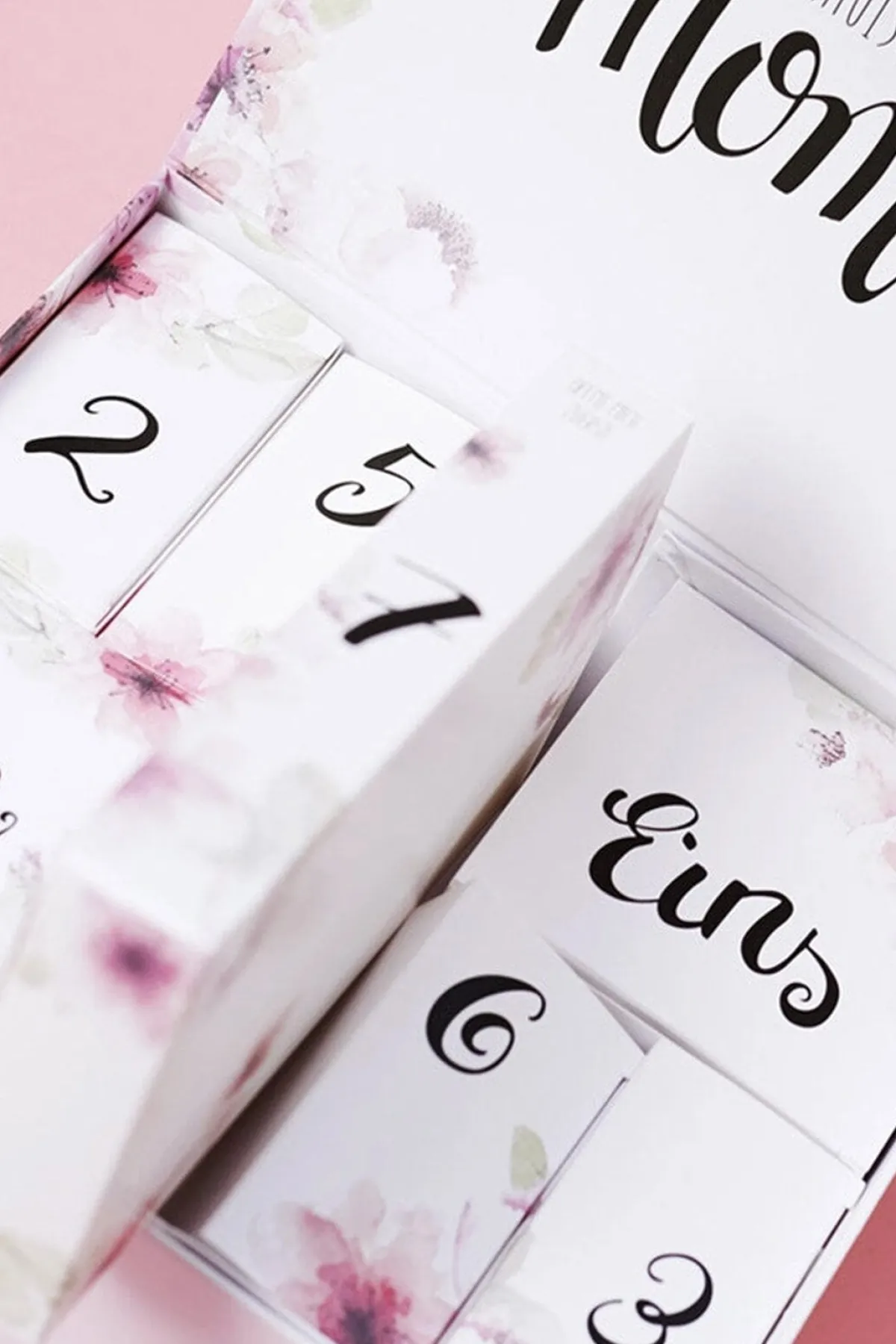 Hochzeits-Countdown-Kalender™ mit Silber-Armband und Strumpfband>Hochzeitscountdown Clearance