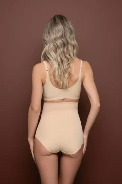 Invisible High Waist Brief Beige –><noscript><img width=