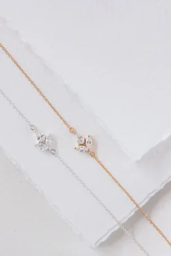 Ketten-Armband mit Kristall-Anhänger - Simply Gorgeous>Juvelan Best