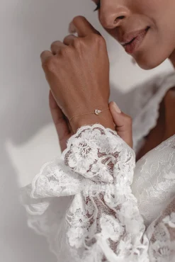 Ketten-Armband mit Kristall-Anhänger - Simply Gorgeous><noscript><img width=