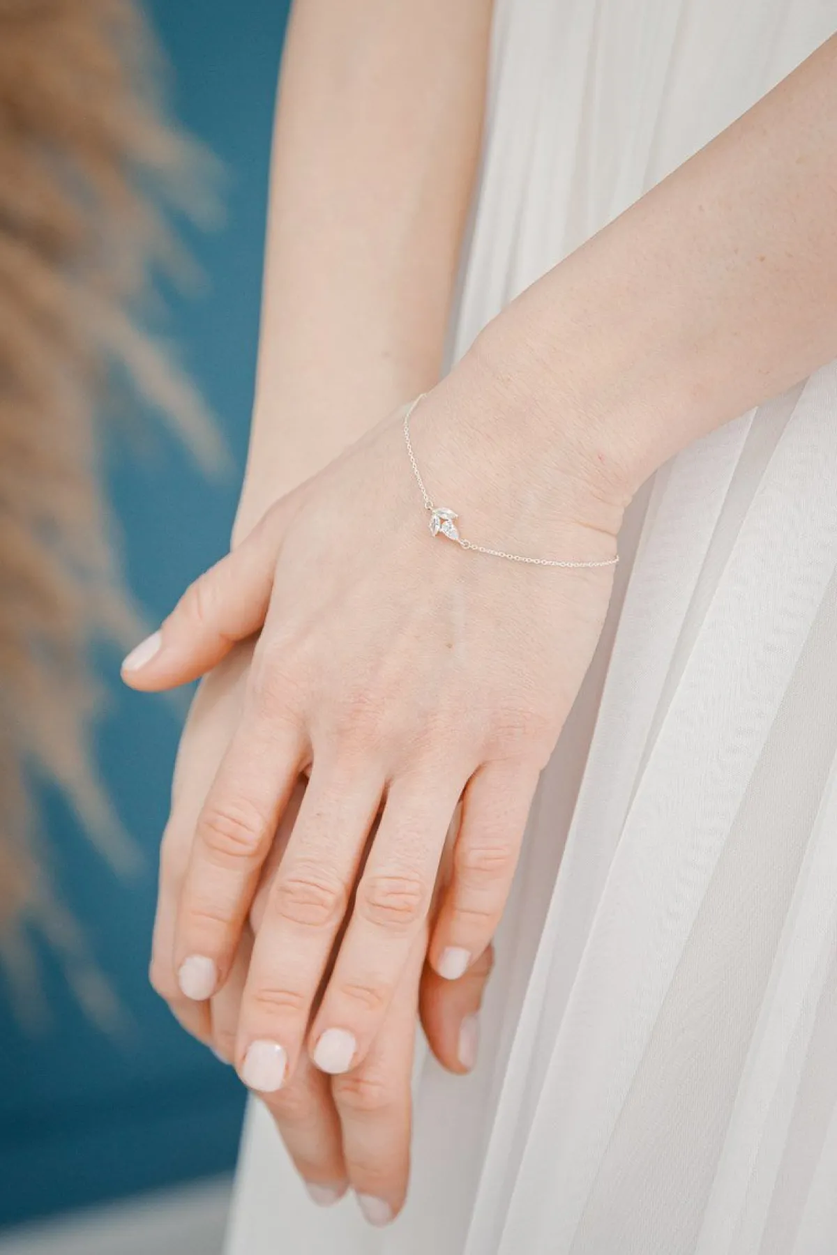 Ketten-Armband mit Kristall-Anhänger - Simply Gorgeous>Juvelan Best