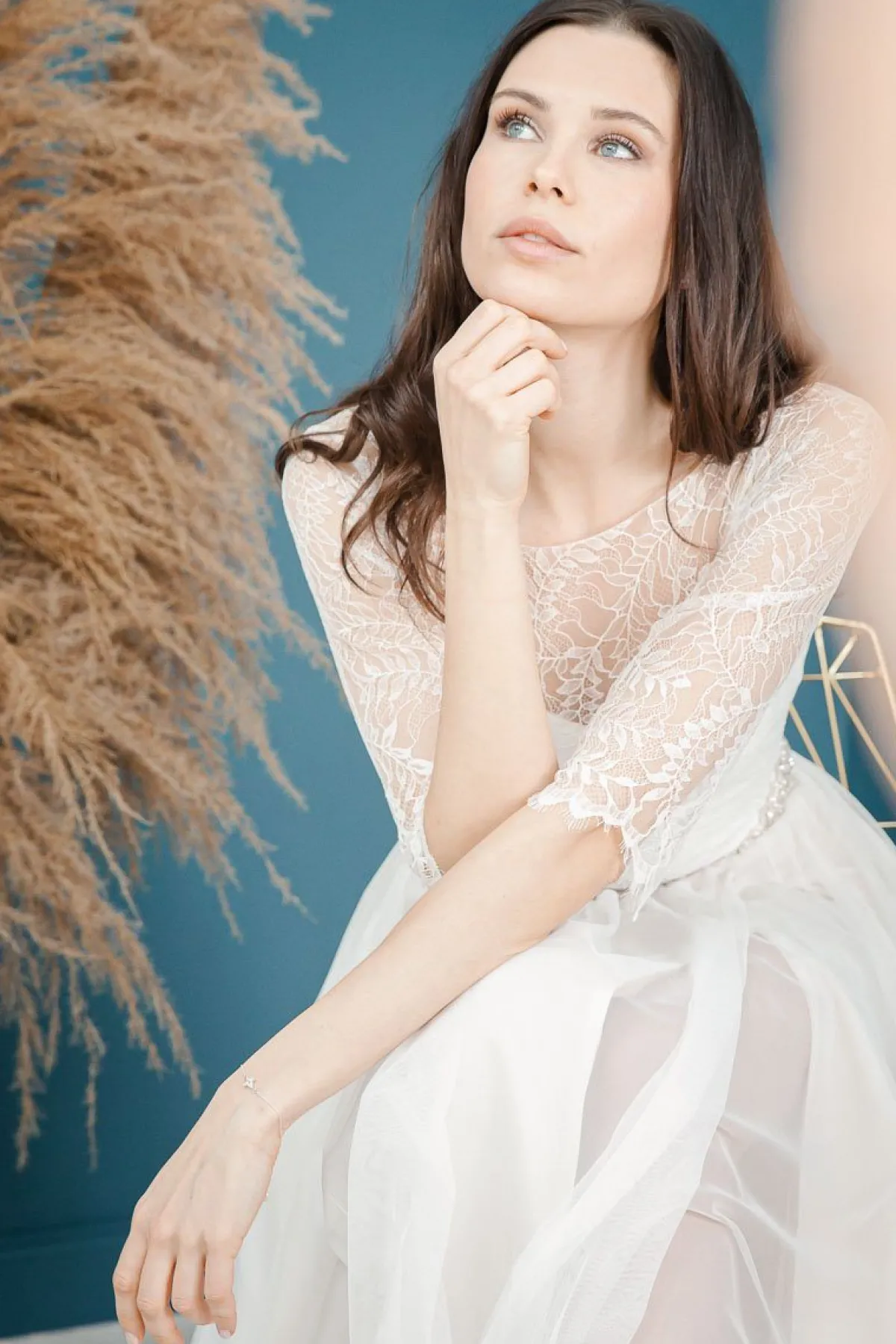 Ketten-Armband mit Kristall-Anhänger - Simply Gorgeous>Juvelan Best