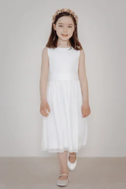 Kinderkleid mit Chiffonrock>miolilou New