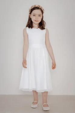 Kinderkleid mit Chiffonrock><noscript><img width=