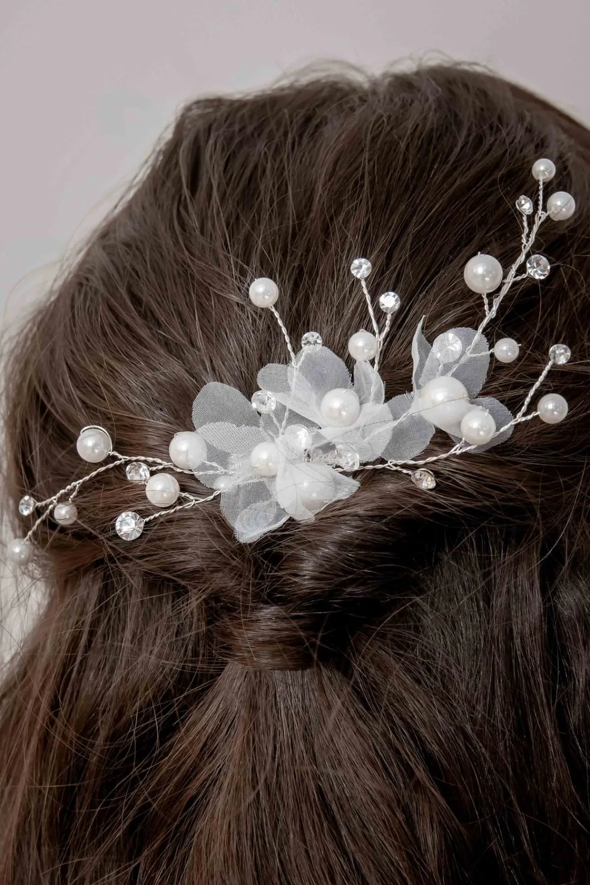 Kleiner Braut Haarkamm mit Verzierung>Weise Clearance