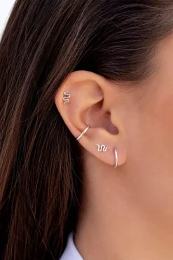Kleiner Ear Cuff, Ohrmanschette mit glatter Oberfläche>OhanaJewels Best