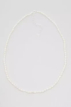 Kurze Halskette mit Süßwasserperlen – Pearl Necklace>fejn jewelry Hot