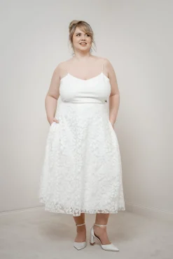 Kurzes Plus Size Braut Top – Corie crop Curvy><noscript><img width=