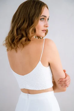 Kurzes Spitzentop – Aveline>noni New