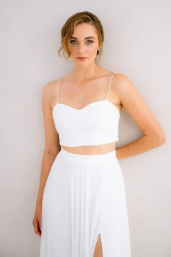 Kurzes Top mit Herzausschnitt – Pina><noscript><img width=