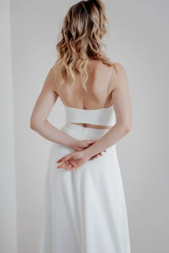 Kurzes Top mit Herzausschnitt – Pina><noscript><img width=