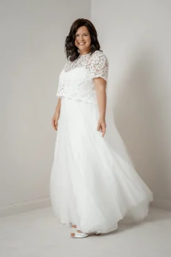 Maxi-Braut Rock aus Softtüll – Christy Curvy>noni New