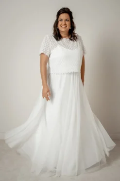 Maxi-Braut Rock aus Softtüll – Christy Curvy><noscript><img width=