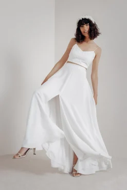 Maxi-Braut Rock mit Schlitz – Lunamae><noscript><img width=