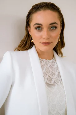 Ovalförmige Creolen in Gold>Poirier Clearance