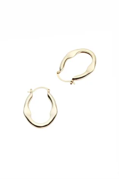 Ovalförmige Creolen in Gold><noscript><img width=