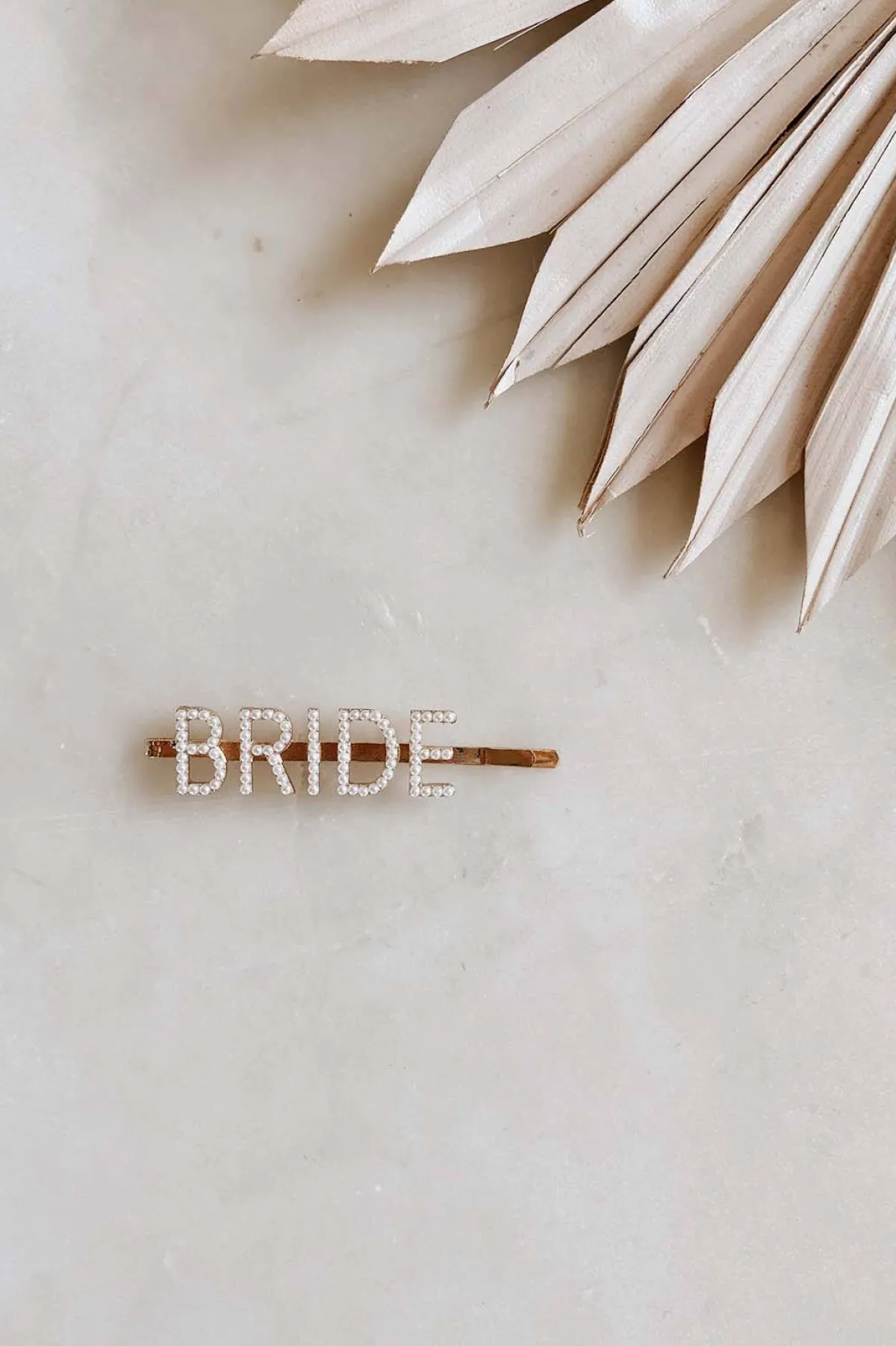 Perlen-Haarklammer "Bride">Untamed Petals New