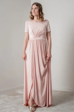 Rosafarbenes Brautjungfernkleid |>Eliza & Ethan