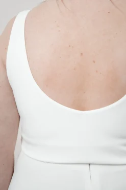 Schlichtes Braut Top – Majvi Ivory Curvy><noscript><img width=
