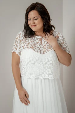 Schlichtes Top mit Herzausschnitt – Pina Curvy><noscript><img width=