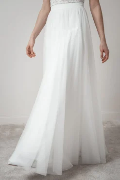 Showroom Only: Braut Rock in Ivory aus Softtüll – Christy Selected><noscript><img width=