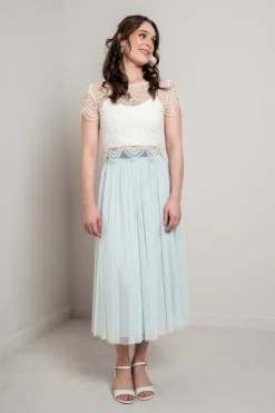 Showroom Only: Hellblauer Rock – Selected>noni Online