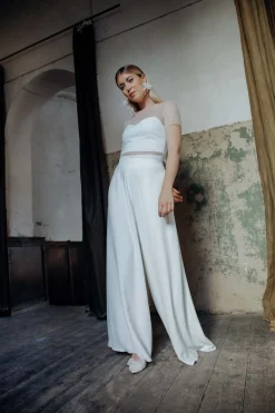 Showroom Only: Perlen-Braut Top – Rubia Selected><noscript><img width=